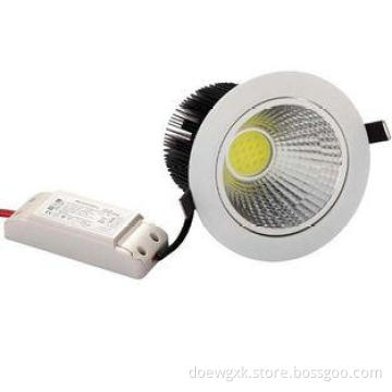 High Power Aluminum COB LED Recessed Downlights 15W EPISTAR